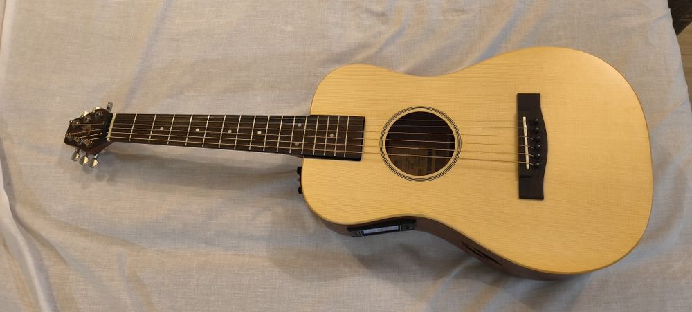 Chitara Pliabilă Trans-Acoustic Travel Electro Acustica Solid wood top Touchscreen