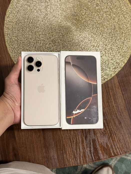 Iphone 16 pro max 256GB/89% karobka dakument