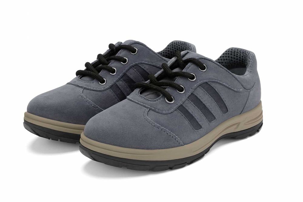 Полуботинки замшевые