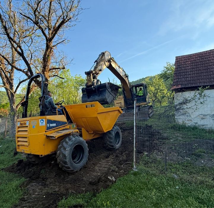 Prestam si inchiriem dumper jcb de 6 si 9 tone Caras Severin