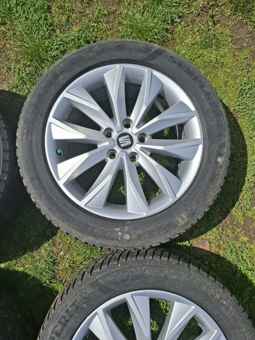 Jante aliaj originale 5x112 ET 45 7.0 17 H2  Seat  Ateca  Karoq  Kodia