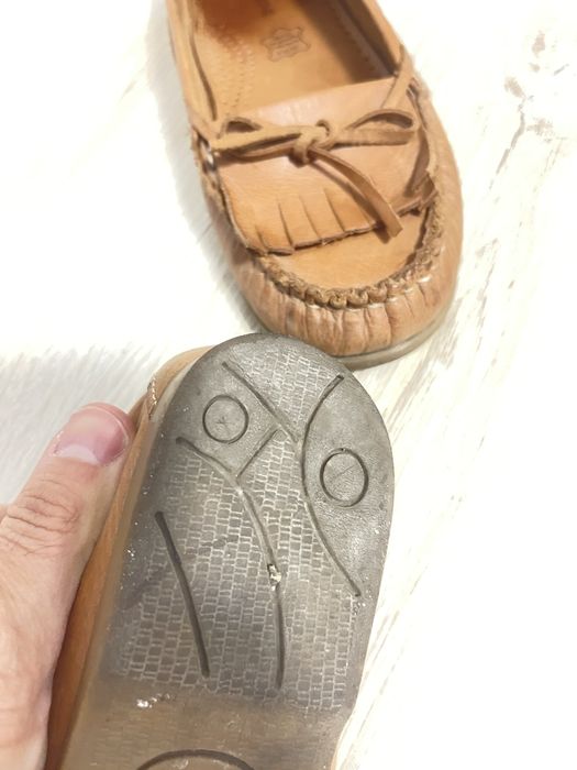 Mocasini SIRMIONE din piele naturala Made in Italy handsewn