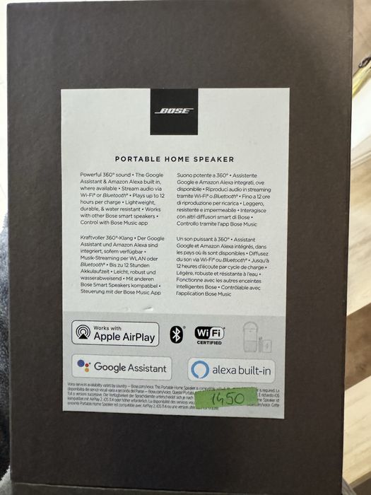 Boxa portabila bose noua