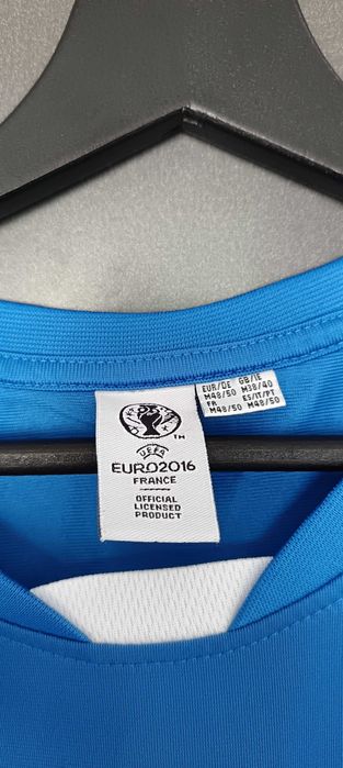 Euro 2016 France Футболна мъжка тениска на Италия размер М