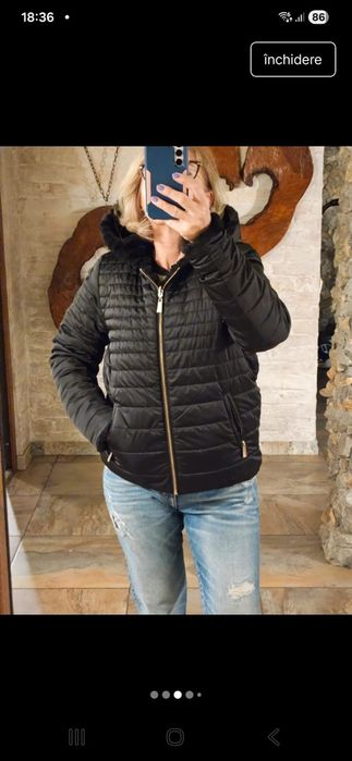 Geaca iarna BSB pt damă cu 2 fețe