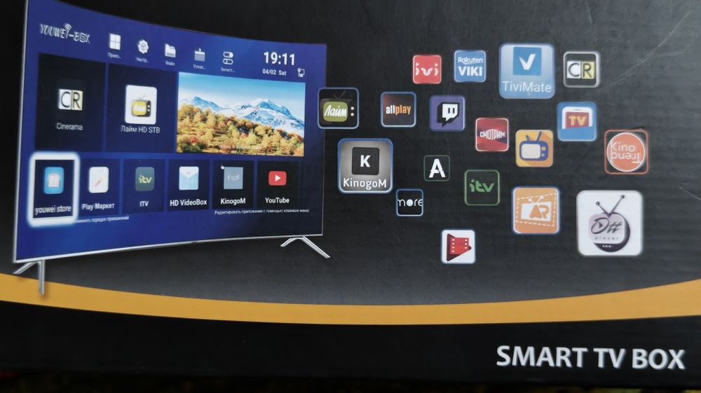 Smart TV Box YOUWEI-BOX / Смарт ТВ приставка для телевизора