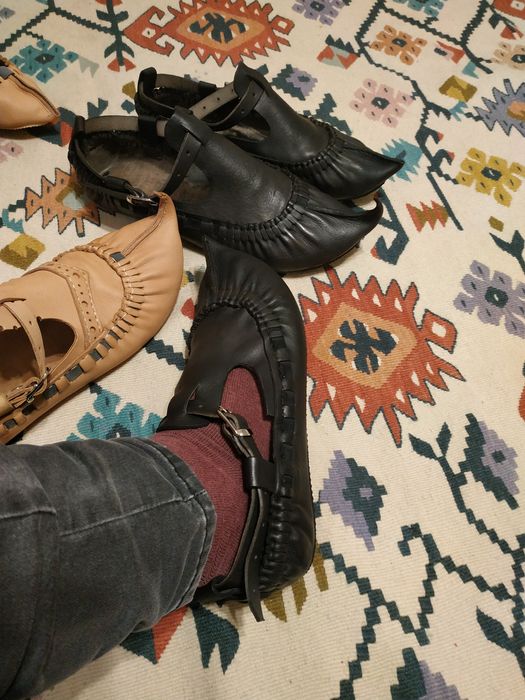 Цървули капаклии, затворени цървули за народна носия