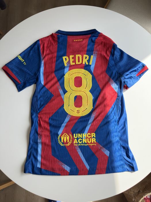 Tricou Barcelona Fourth UCL 25/26 Pedri Raphinha (L)