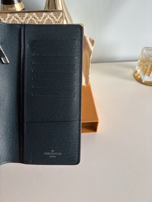 Портмоне Louis Vuitton – тъмносин монограм, като ново