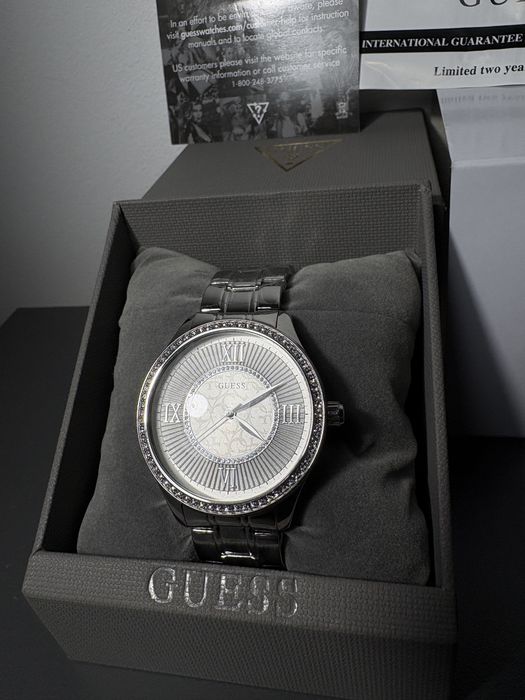 Ceas Guess Broadway, silver, nou