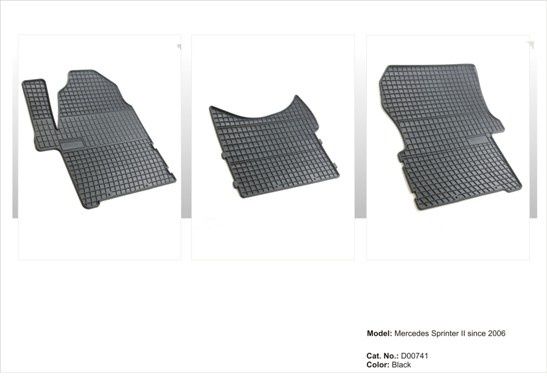 Гумени стелки за Mercedes Sprinter / Мерцедес Спринтер след 06