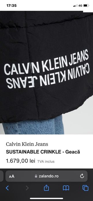 Geaca bărbat  Calvin Klein