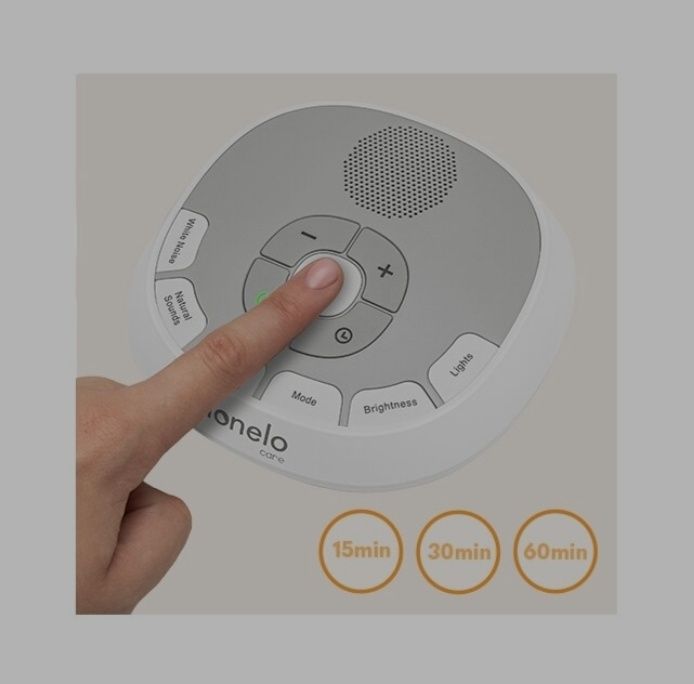 Sunet alb + lampa de veghe - BabyNap de la Lionelo