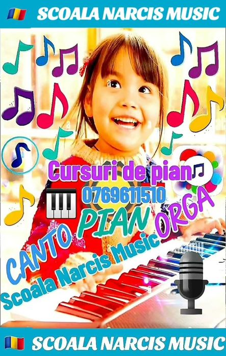 Cursuri Canto,Pian și Orga Barlad | Vaslui | Husi | Tecuci
