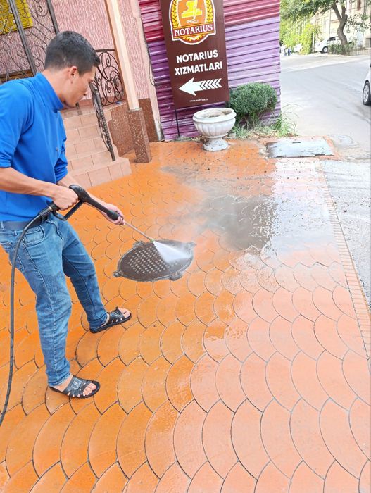 Bruschatka yuvish bruschatka tozalash sokil yuvish брусчатка чистка