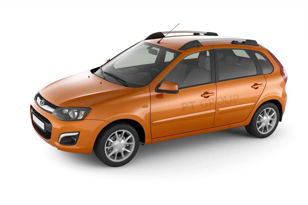Рейлинги усиленные LADA Kalina Хэтчбек до 2018 и Granta Хэтчбек с 2018
