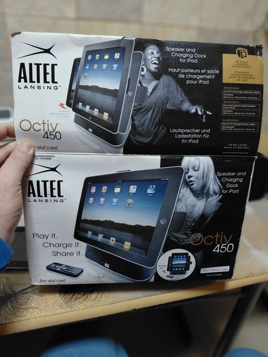 Vind boxa dock Apple Altec Lansing Octiv 450
