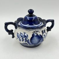 "Гжель" советских времён. Новая. См. все фото