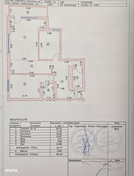 Proprietar,3 camere premium, totul NOU,4 City ,loc de parcare.