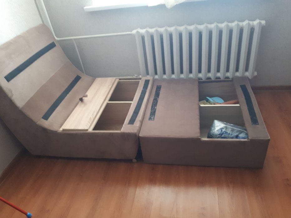 Продам деван кресло пуфик