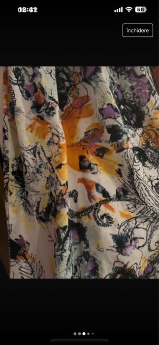 Rochie multicolora marimea 38