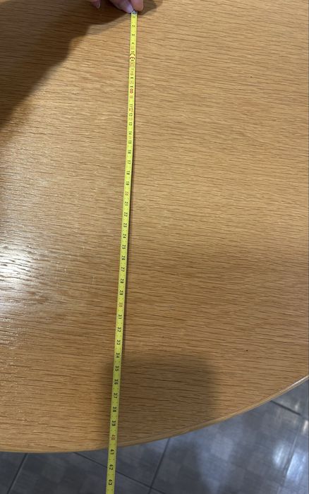 Vand masa rotunda extensibila