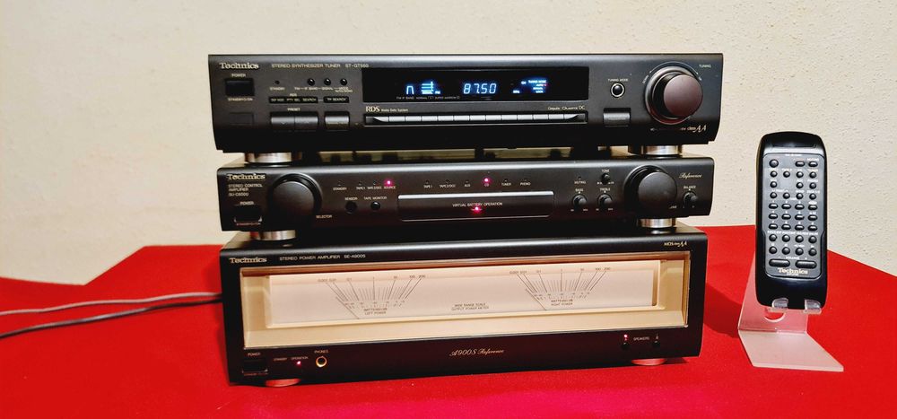 Technics SE A 900 S+ Preamp SU C 800 U Tuner ST GT 550