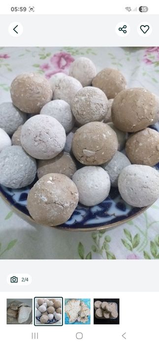 Bizda arzon Toza yeyiladigan Mel glina kesak bor