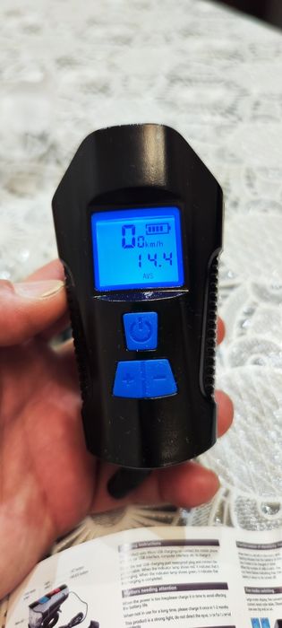 Продам электронная фара, спидометр на руль велосипеда