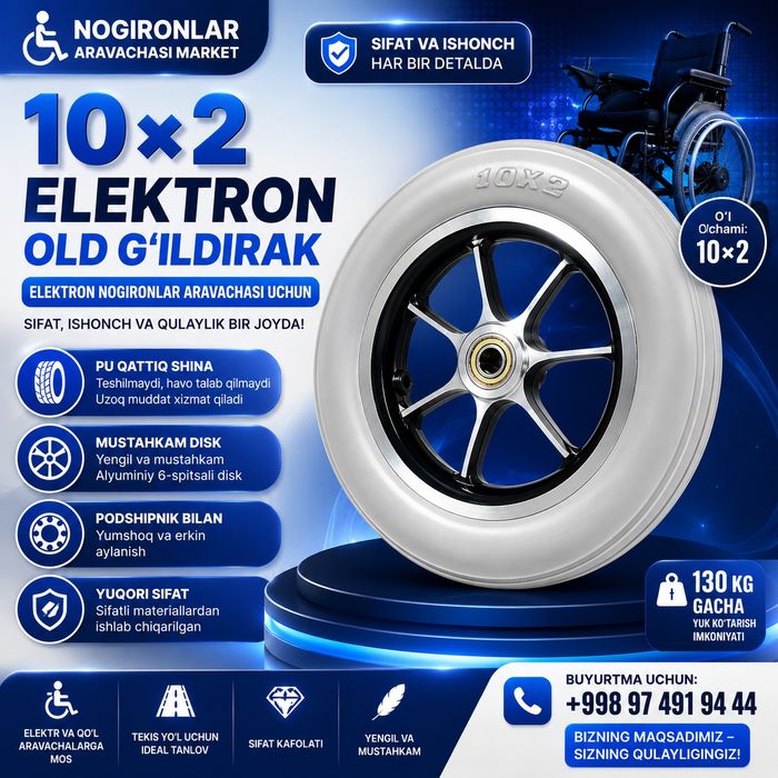 Nogironlar aravachasi oldi baloni