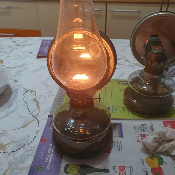 Lampa cu gaz functionala