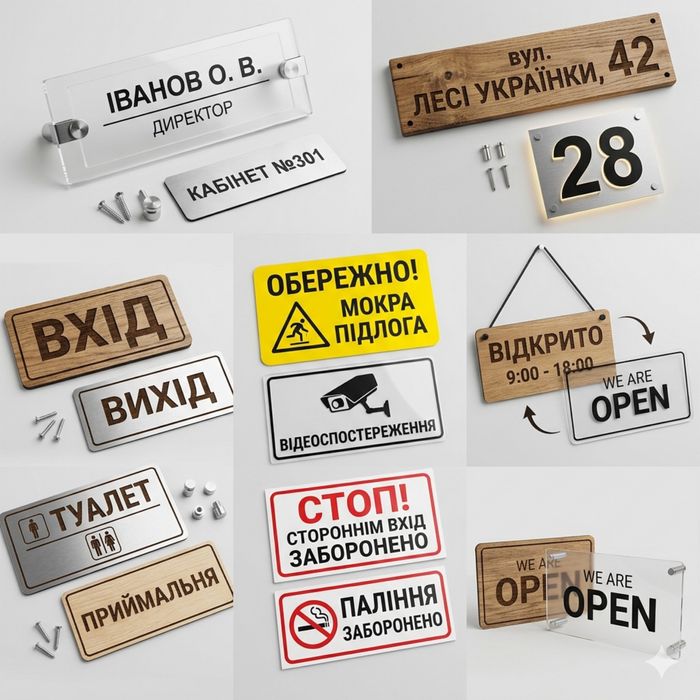 Наружная реклама | Объемные буквы, Вывеска, Лайтбокс, Табличка, Баннер