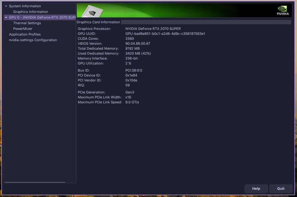 Palit RTX 2070 Super JetStream 8GB