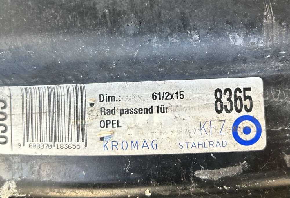 Джанти 15 4х100 Опел