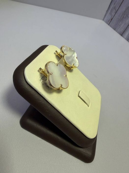 Серьги Van cleef/РАССРОЧКА/СТ 31110