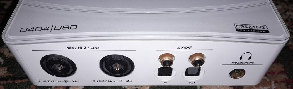 Звуковая карта Creative E-mu 0404 usb
