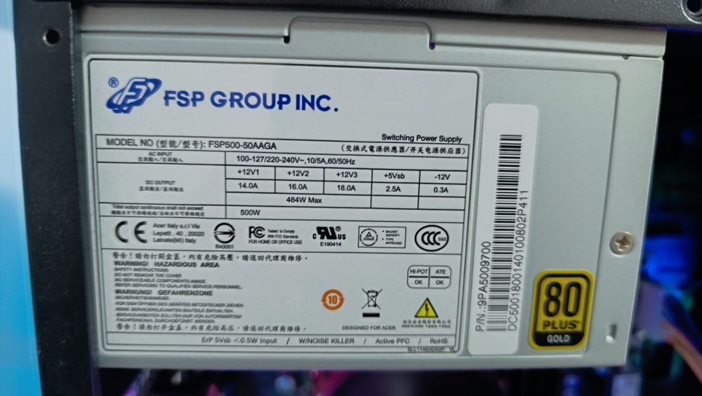 Unitate Pc Aquiris rgb