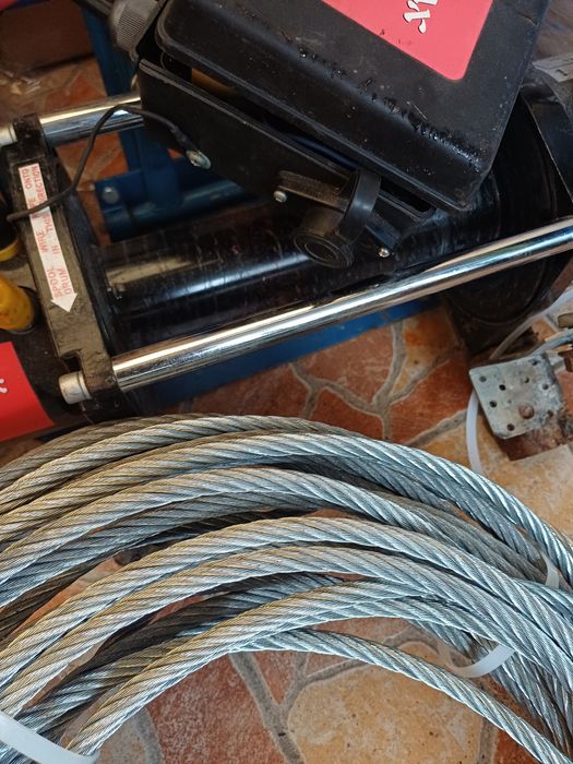 Въже за лебетка,свалено от нова 10мм.