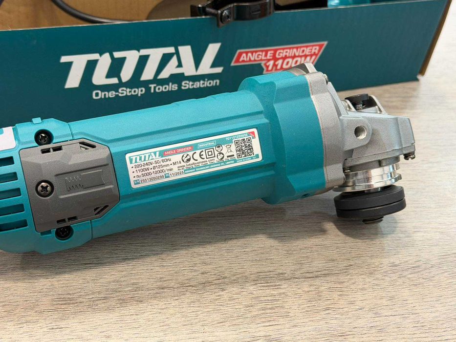 Ъглошлайф TOTAL Industrial, 1100 W
