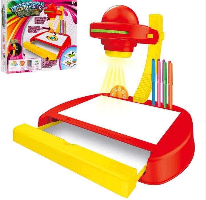 Прожектор за рисуване комплект Детски играчки