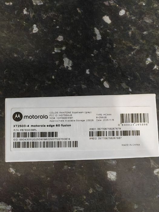 Motorola edge 60 fusion