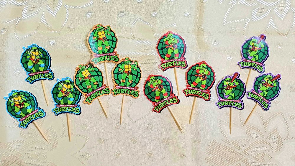 Украса/декорация/балони за детски рожден ден - Костенурките нинджа