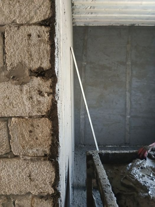 Штукатурка, Стяшка под маяк