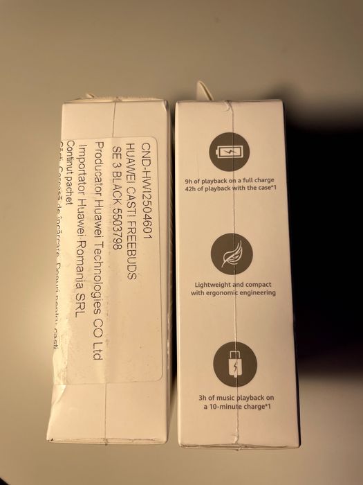 Căști wireless Huawei FreeBuds SE 3, negre – NOI, SIGILATE