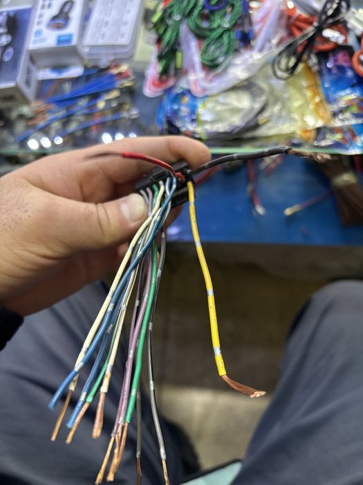 Штекер магнитола JVC