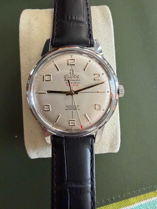 Ceas Atlantic Worldmaster anii 70 stare impecabila
