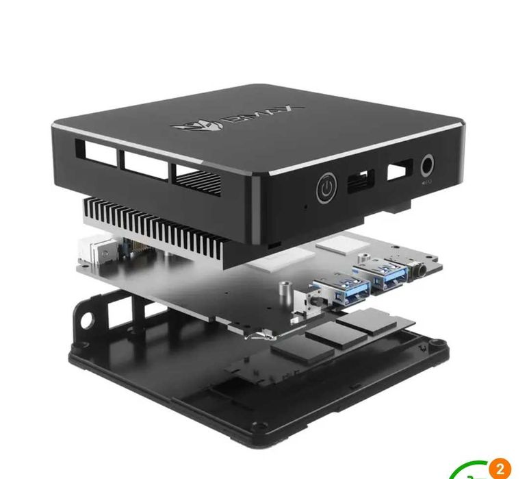Продавам мини компютър BMAX PC – Intel N95 / 12GB LPDDR5 / 256GB SSD