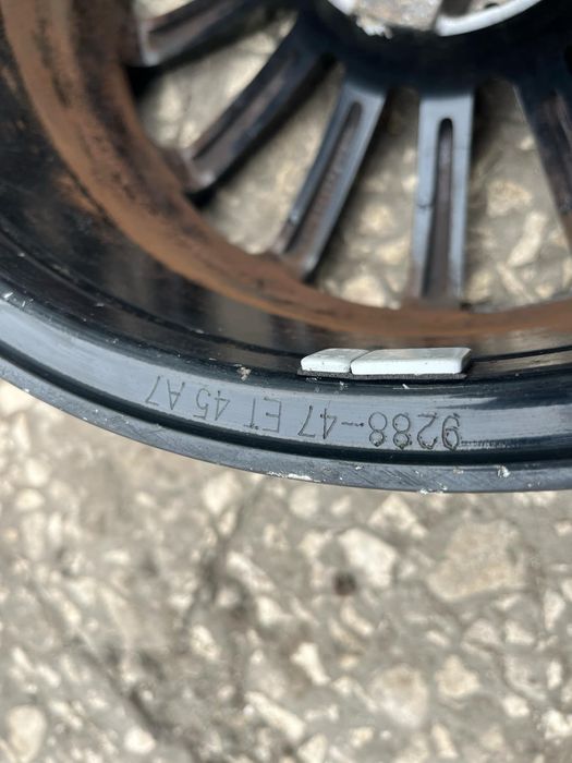 1брой джанти за Mercedes benz 17'' 8j et 45 на бройка джанта 5x112