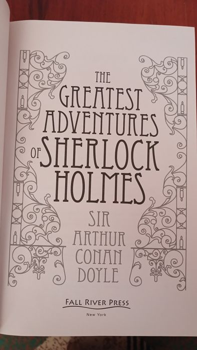 Приключения Шерлока Холмса на английском языке