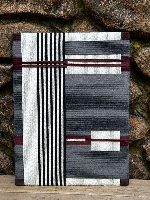 Tablou din fire textile - handmade